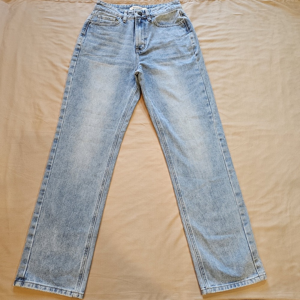 DOGMA Straight Leg Lightwash Cotton‎ Denim Jeans Size 1